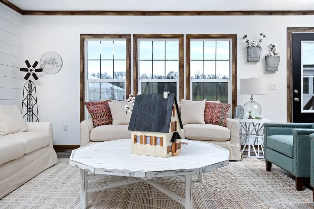 The liza jane interior home features