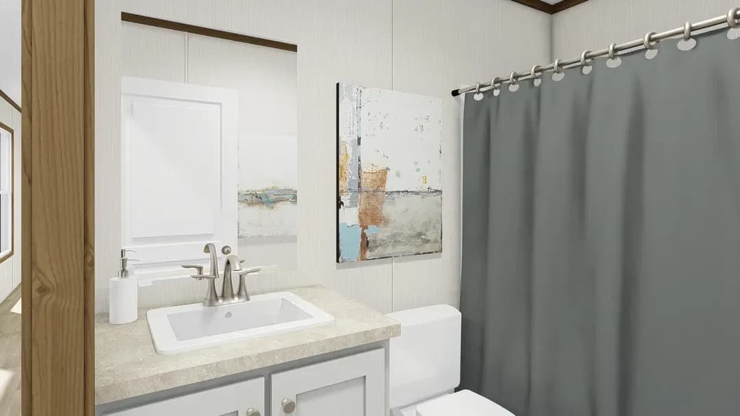 Spirit bathroom home features