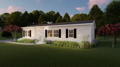 The southern farmhouse elevation and exterior home features
