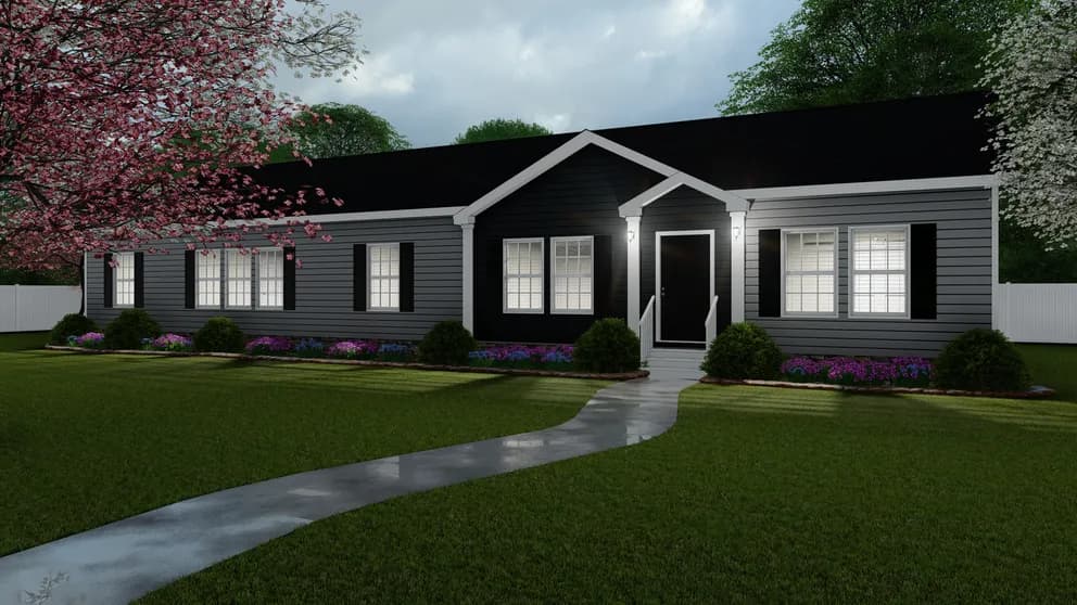 The boss mod elevation and exterior home features