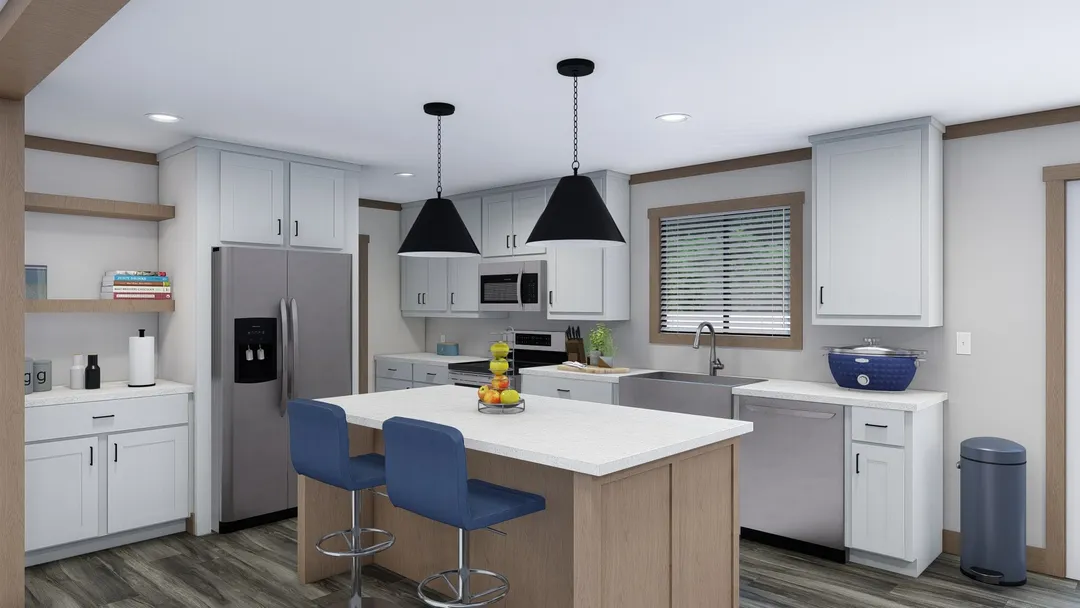 The tinsley kitchen home features