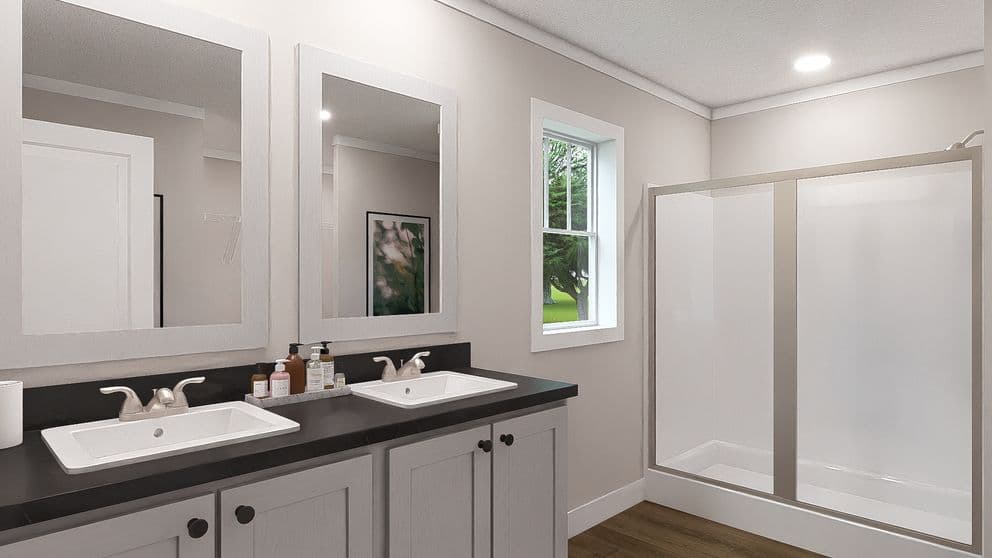 Let it be bathroom home features