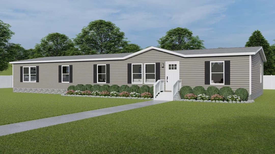 Everest elevation and exterior home features