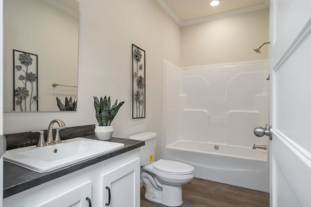 The brook mod bathroom home features