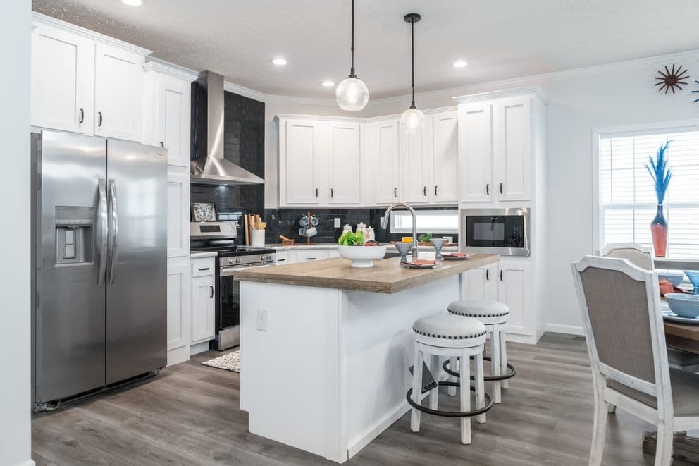Blue bay mod kitchen home features