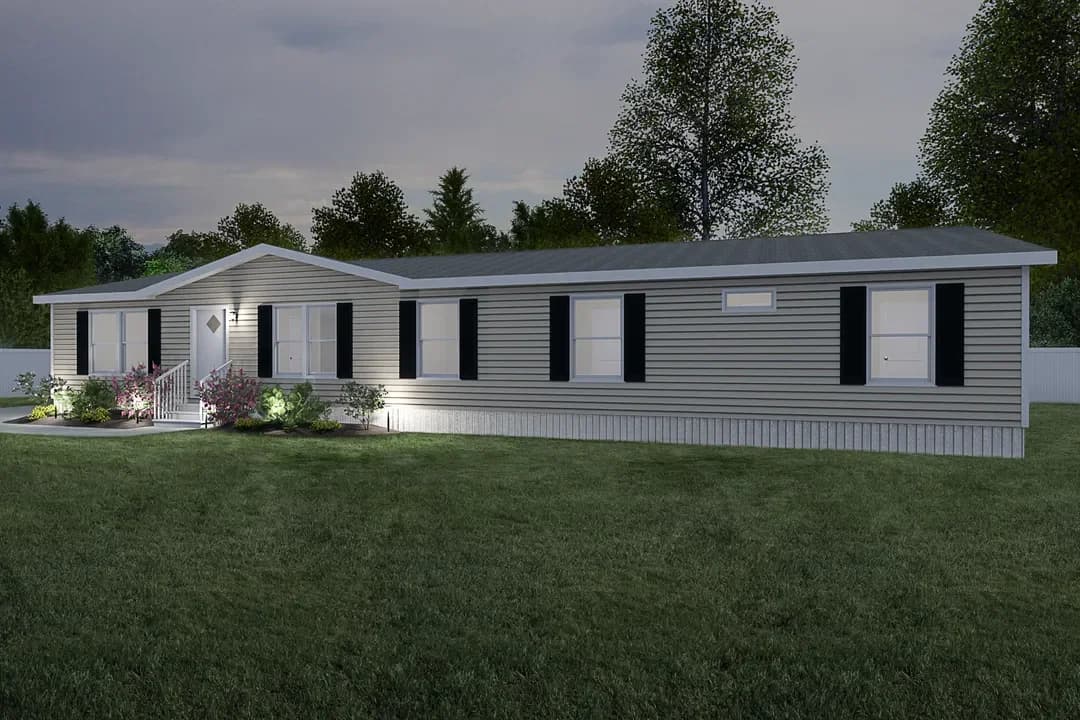 The bayside elevation and exterior home features