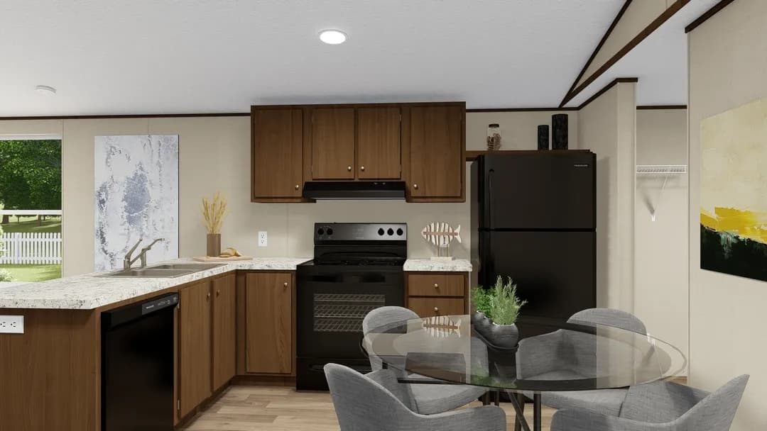 Grand kitchen home features