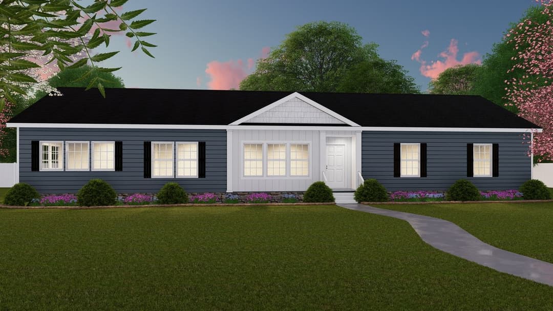 The raelyn mod exterior home features