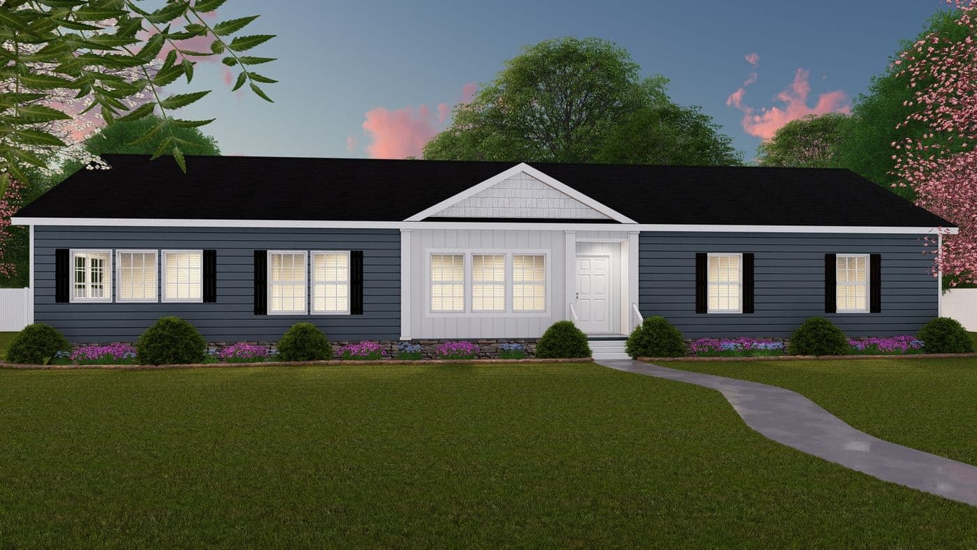 The raelyn mod exterior home features