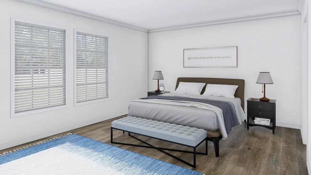 Big easy mod bedroom home features