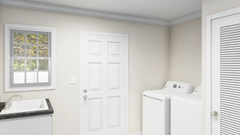 The palmetto mod interior home features