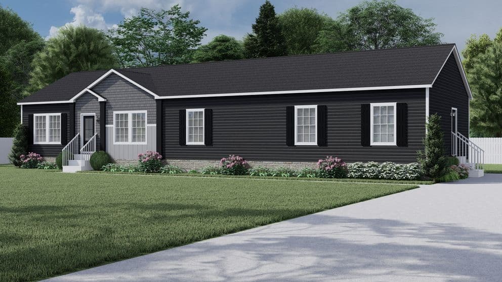 The tybee mod hero, elevation, and exterior home features