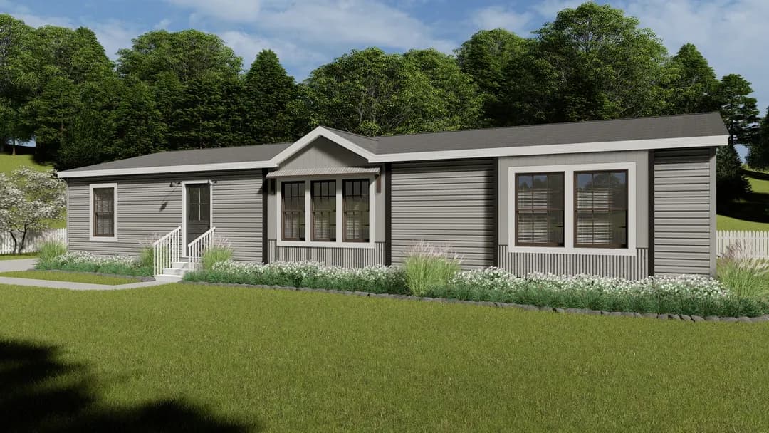 The avalyn hero, elevation, and exterior home features