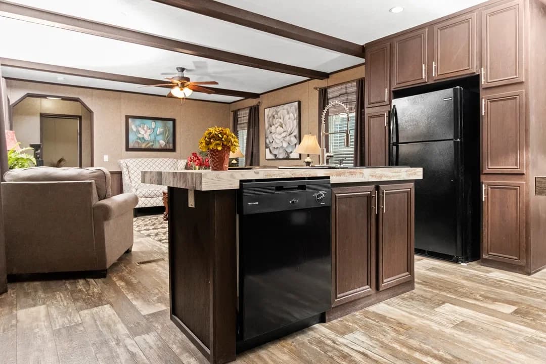 The parkside kitchen home features