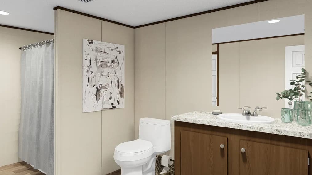 Triumph bathroom home features