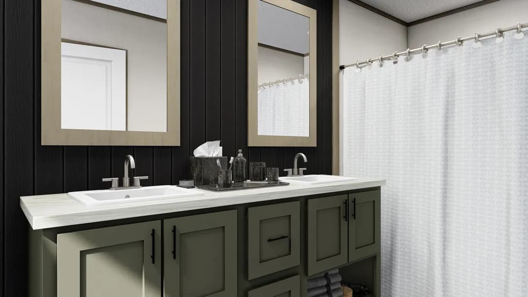 Zion bathroom home features