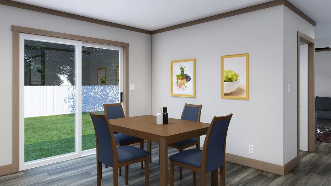 The loralei interior home features