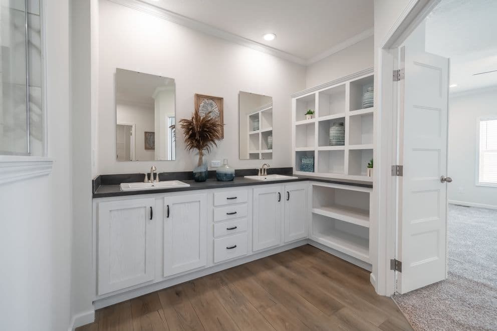 The brook mod bathroom home features