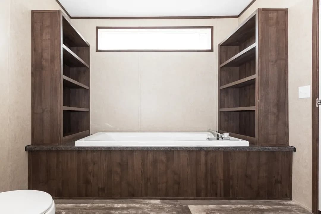 The riverway bathroom home features