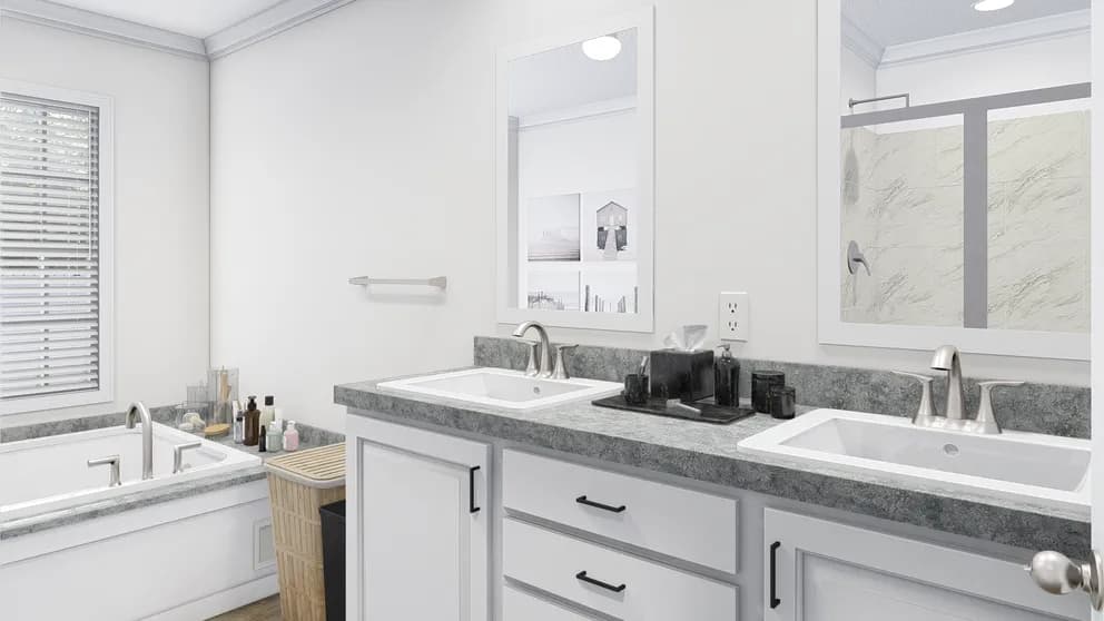 Big easy mod bathroom home features