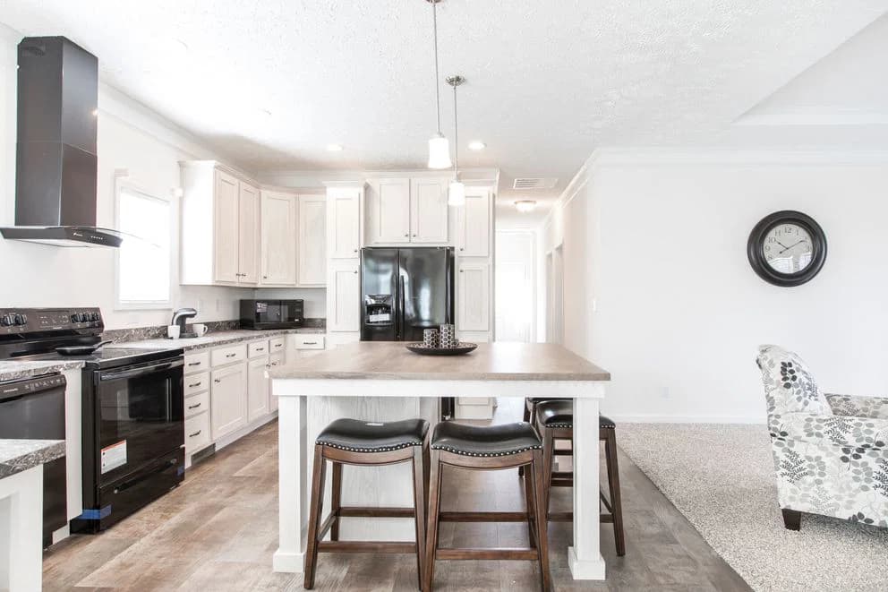 The whitecap mod kitchen home features