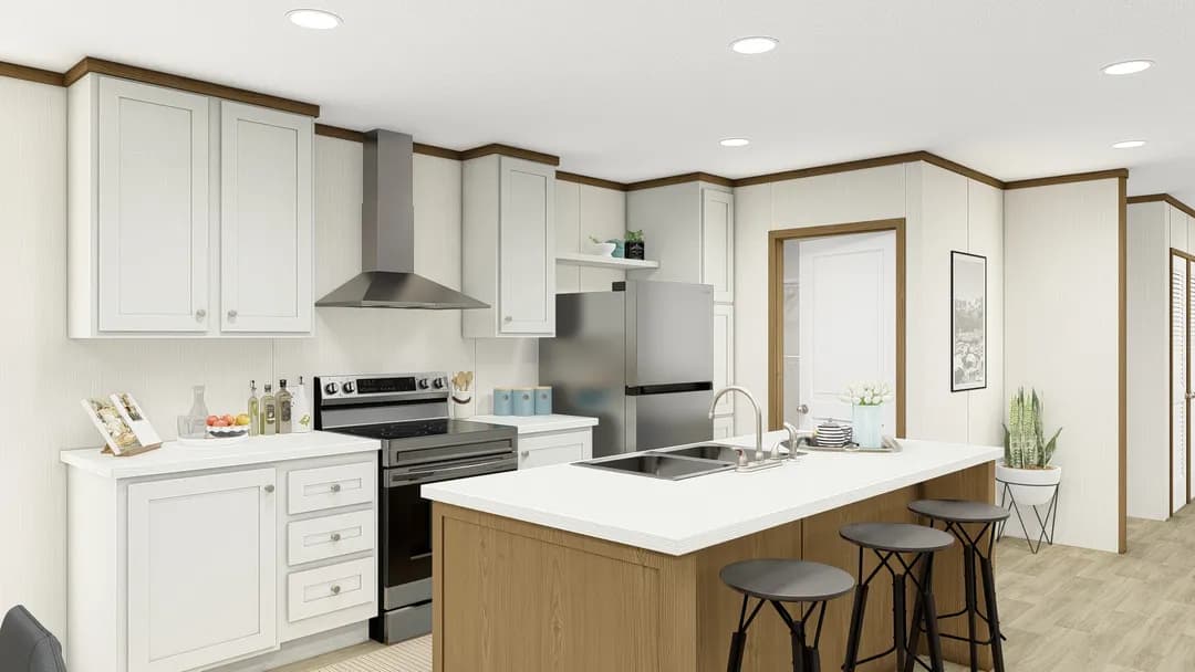 Reveal kitchen home features