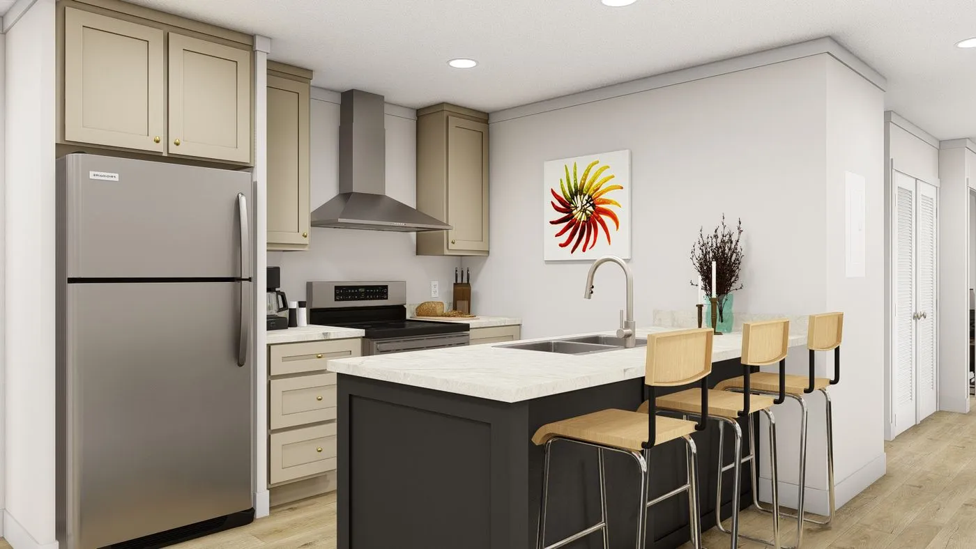 Respect kitchen home features