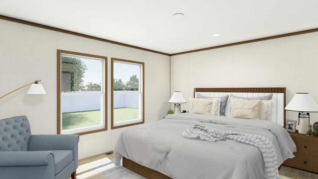 Ambition bedroom home features