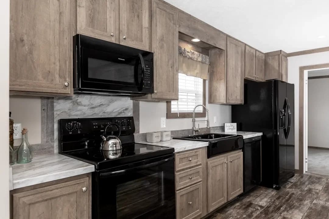 The walsh kitchen home features