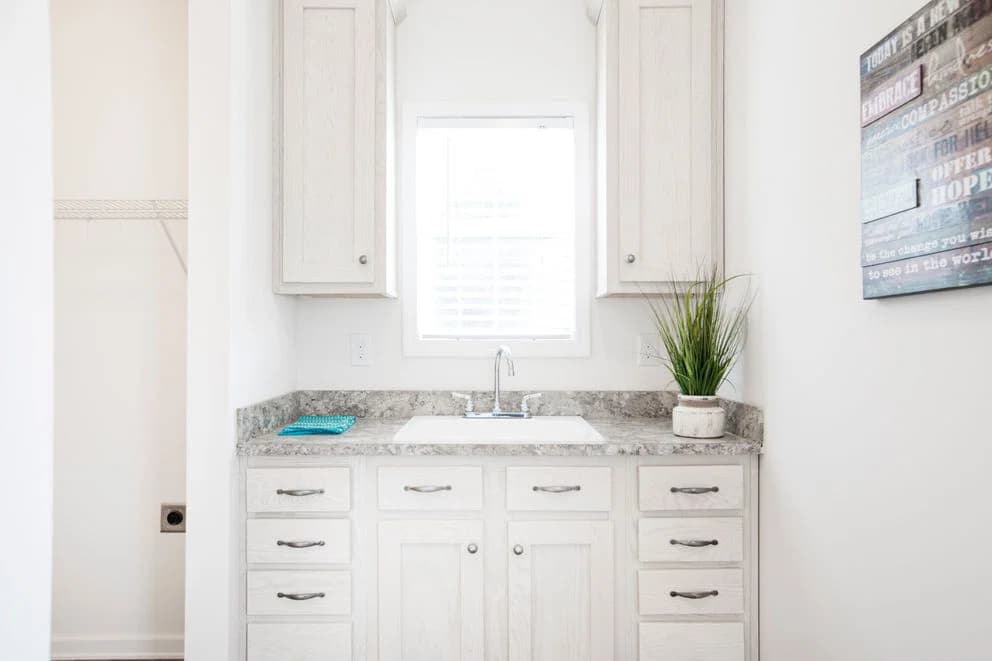 The whitecap mod bathroom home features