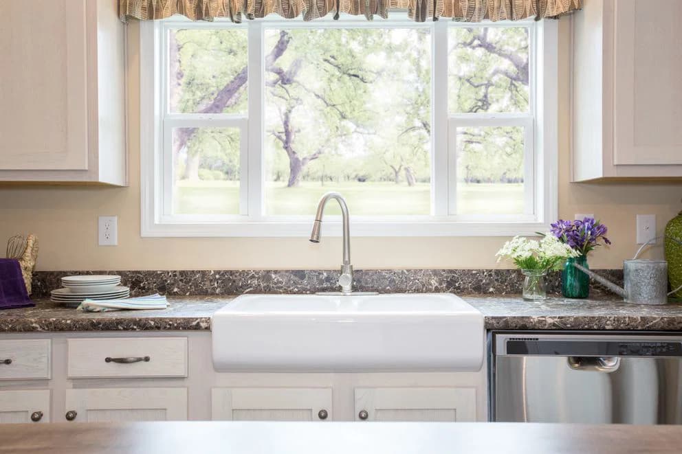The sanibel mod kitchen home features