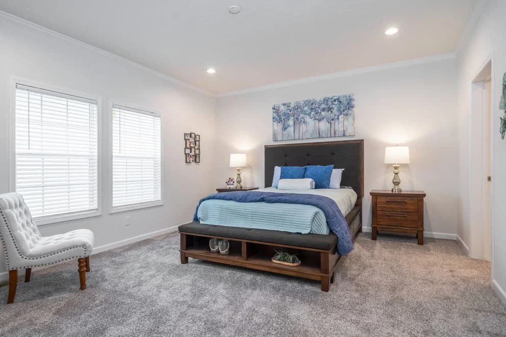 The osprey mod bedroom home features