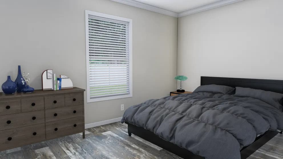 The beau mod bedroom home features