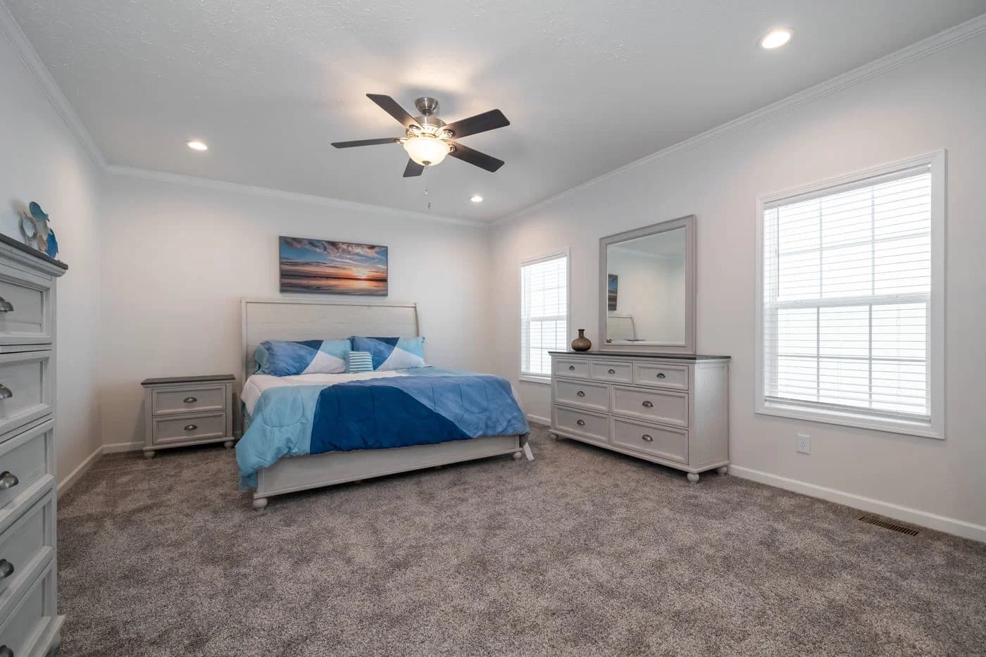 The raelyn hud bedroom home features