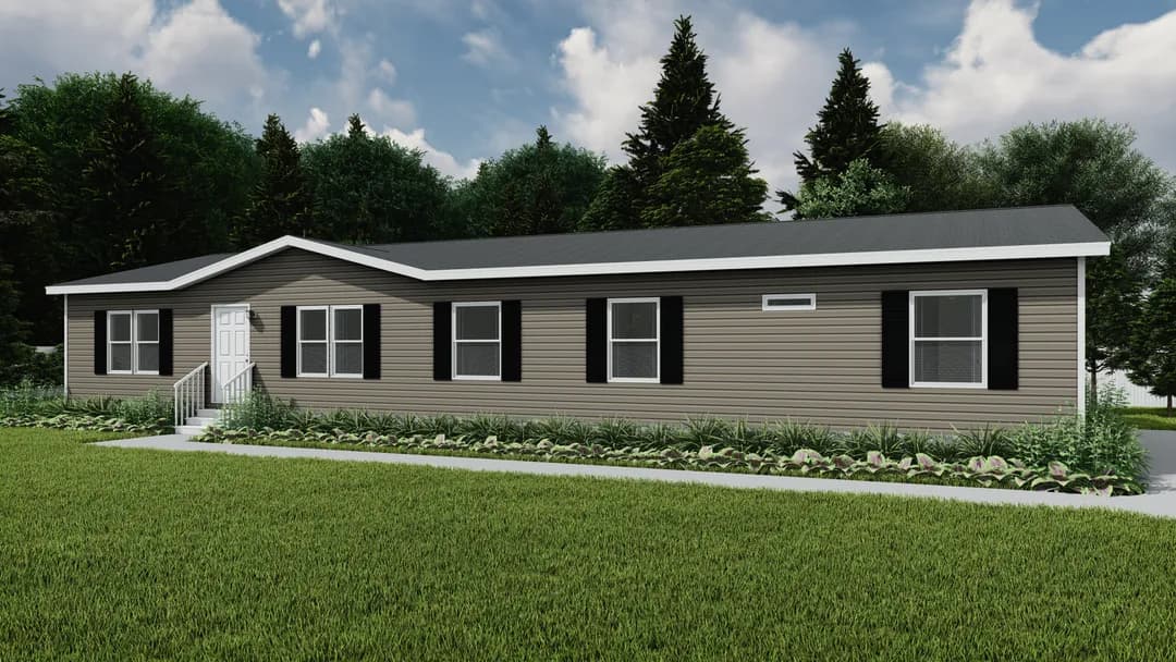 The bayside elevation and exterior home features