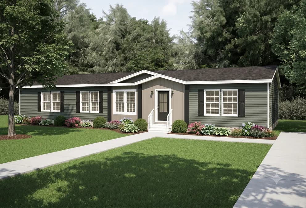 The bayview hud hero, elevation, and exterior home features
