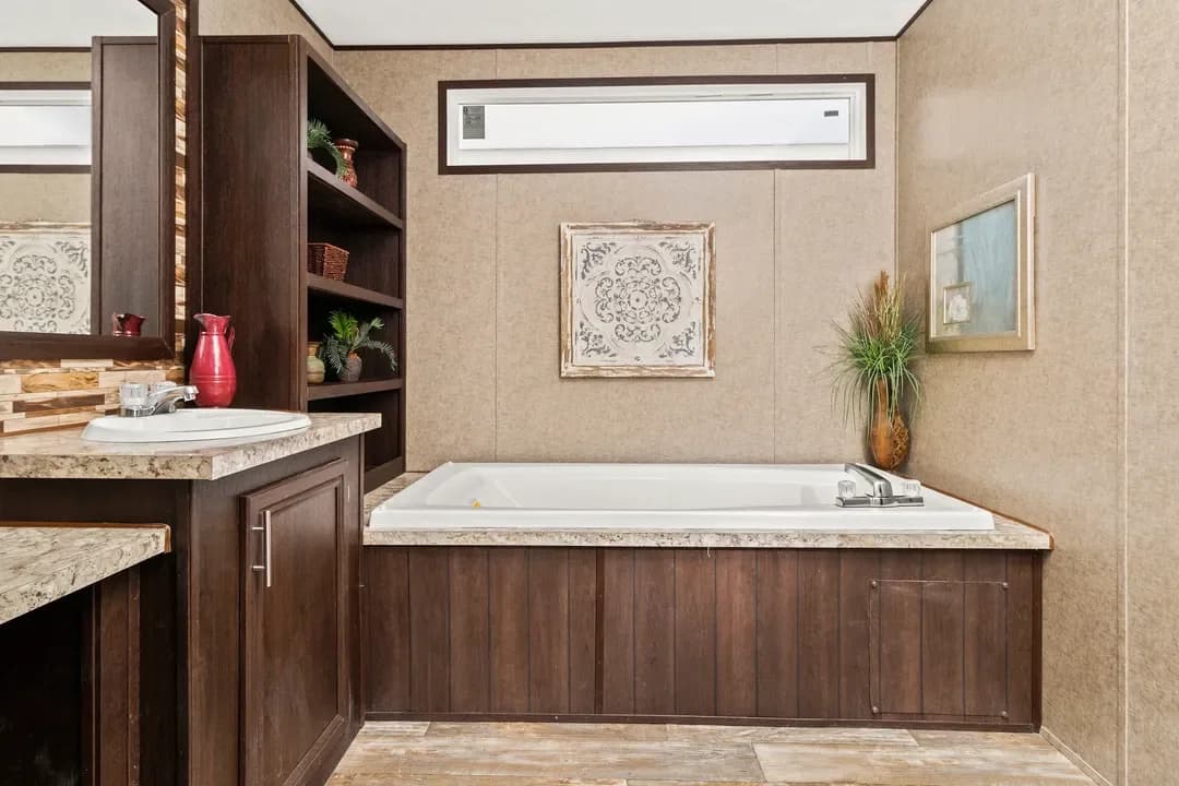 The parkside bathroom home features