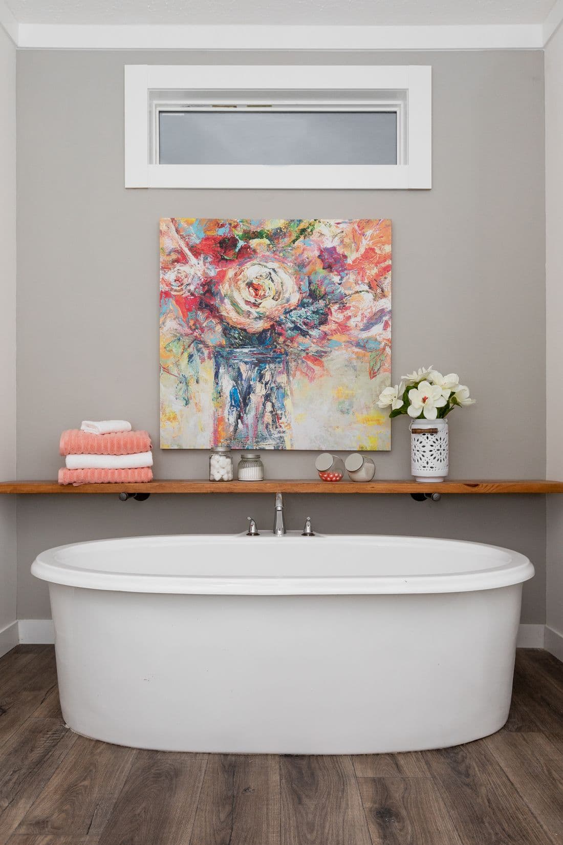 The magnolia mod bathroom home features
