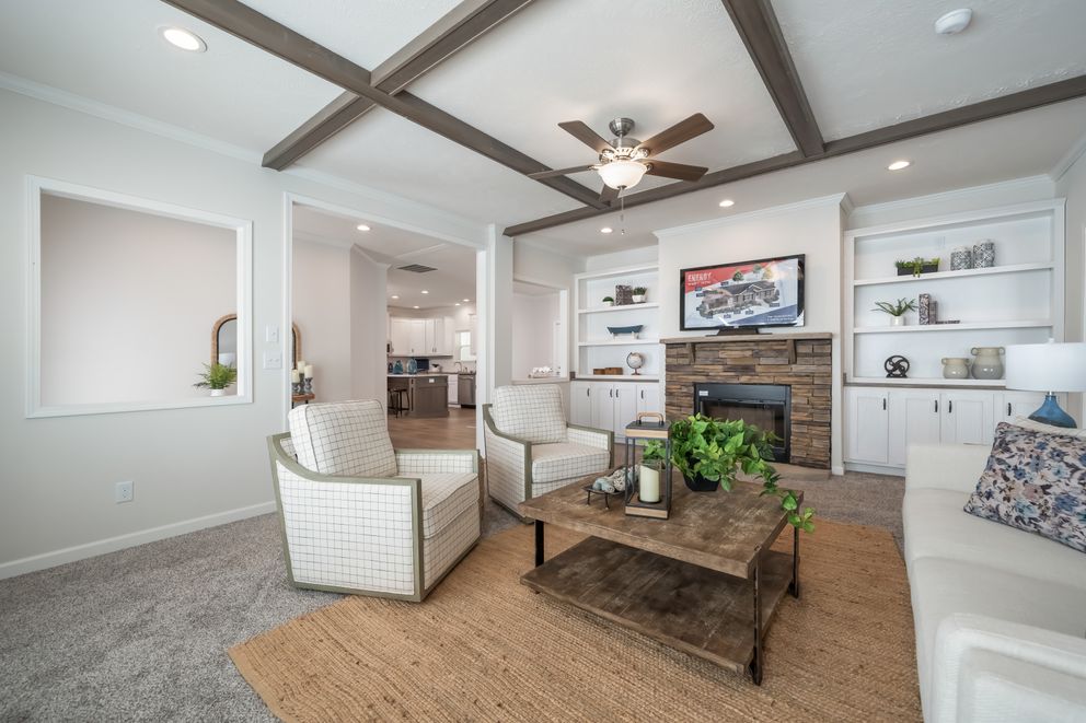 The brook mod interior home features