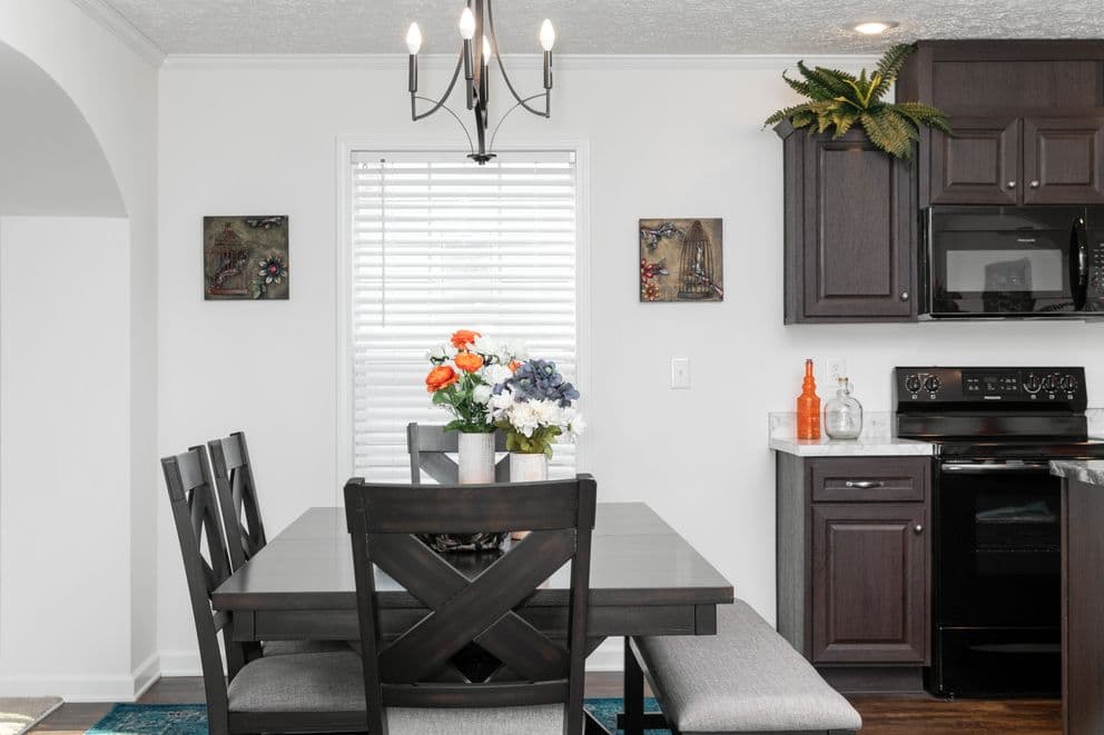 The georgetown mod interior home features