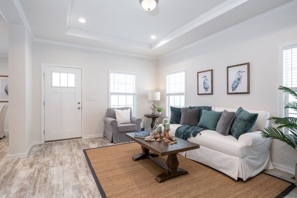 The cottage hud interior home features