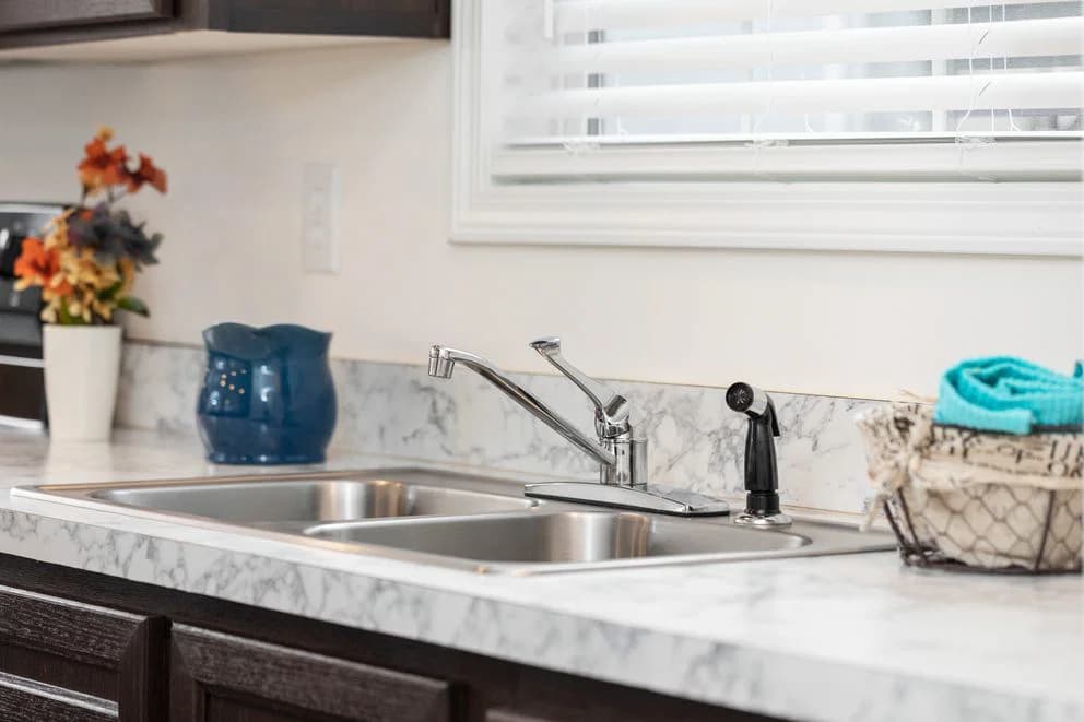 The georgetown mod kitchen home features