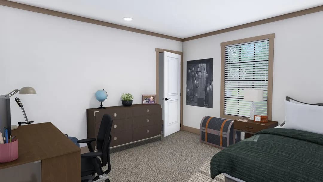 The tinsley bedroom home features