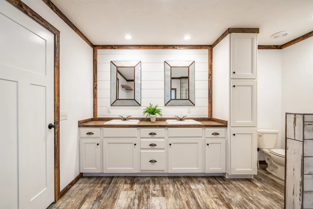 The avalyn bathroom home features