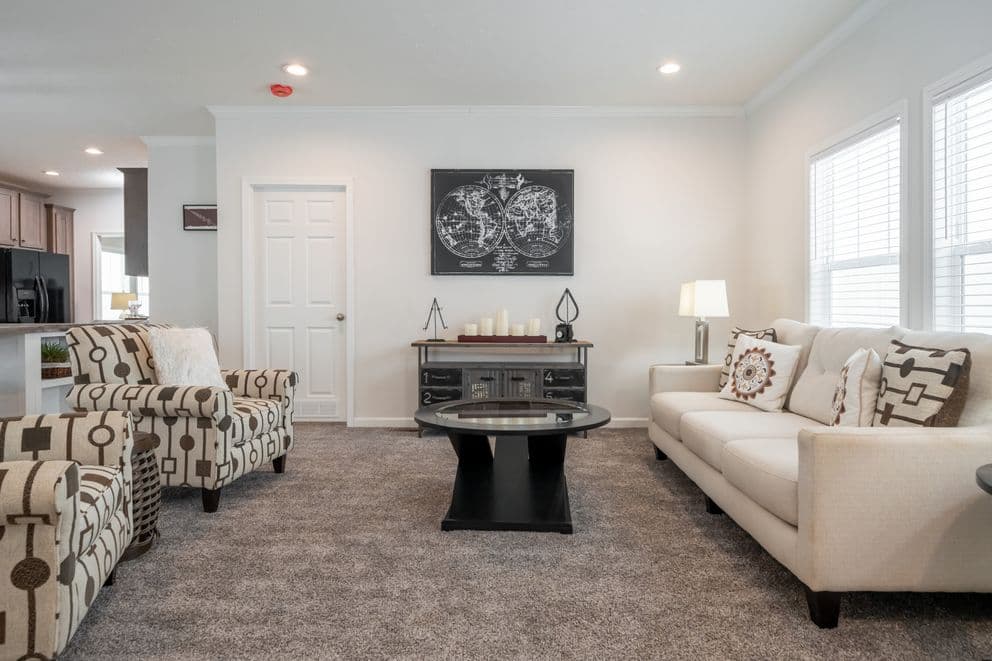 The marion hud interior home features