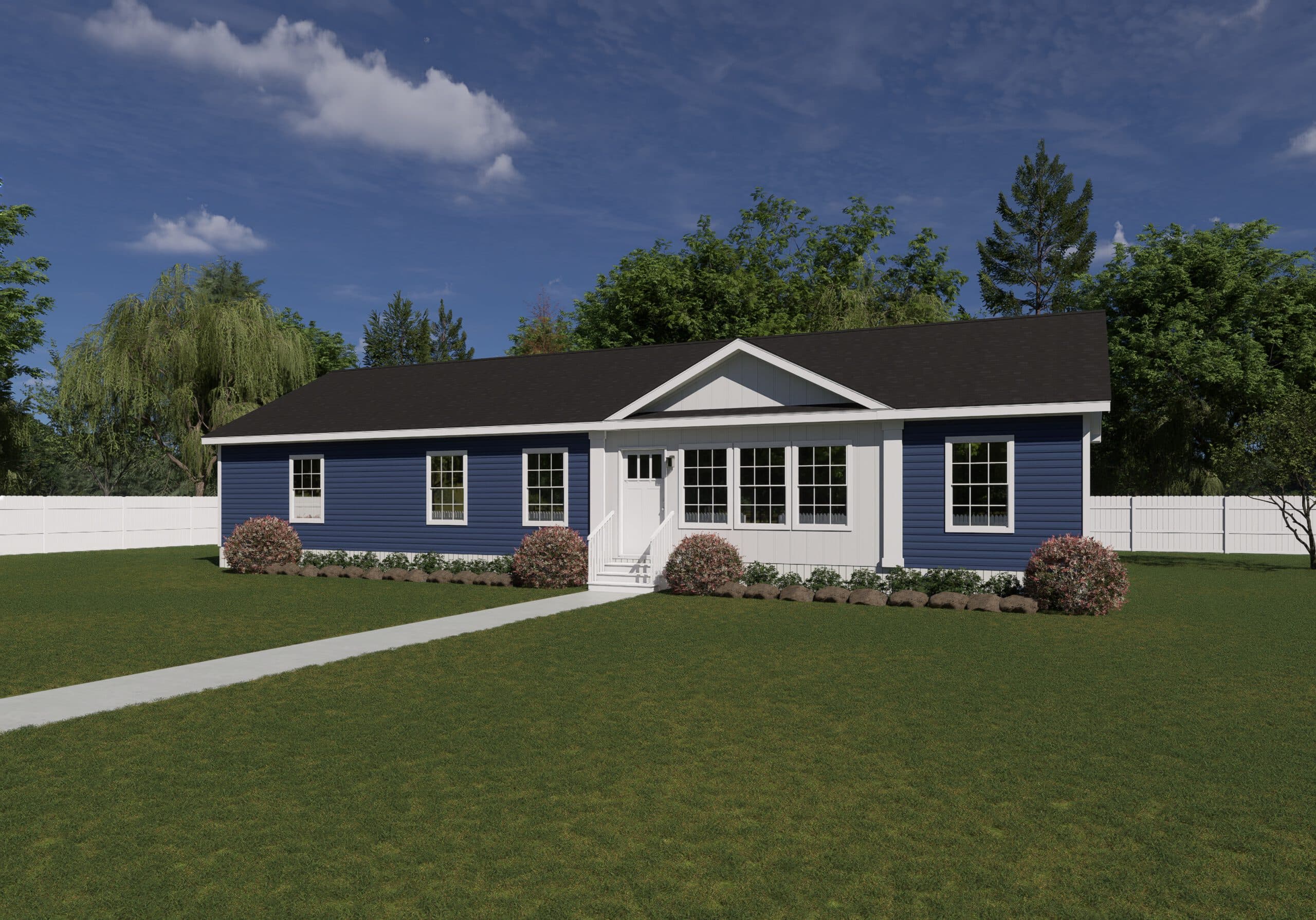 Island breeze 4br mod hero, elevation, and exterior home features