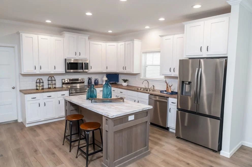 The brook mod kitchen home features