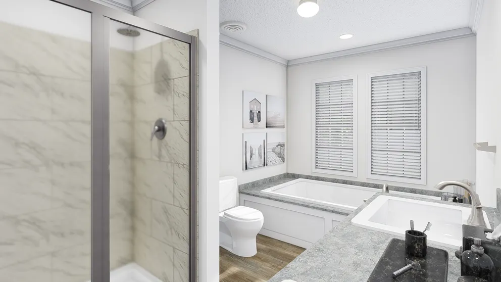Big easy mod bathroom home features