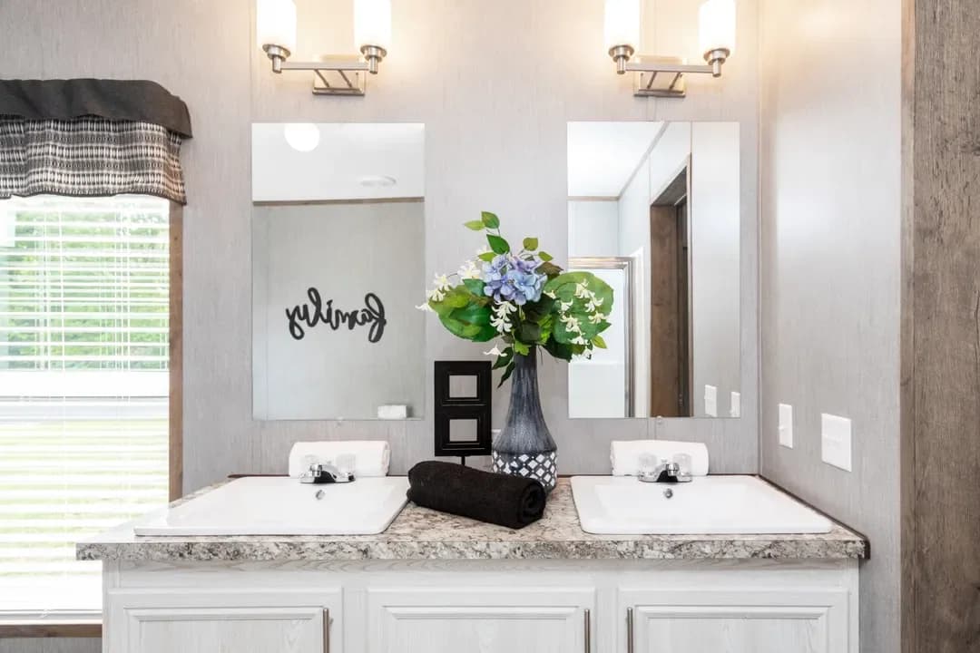 The morris bathroom home features