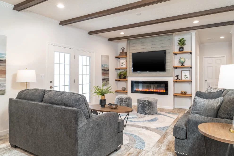 The osprey mod interior home features